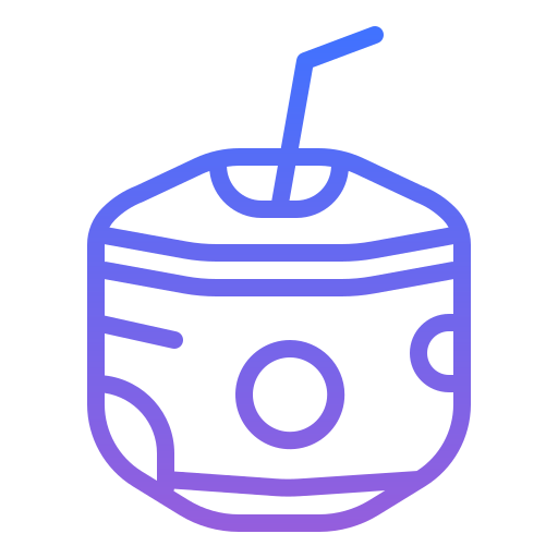 Coconut water Generic Gradient icon