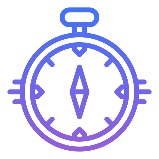Compass Generic Gradient icon