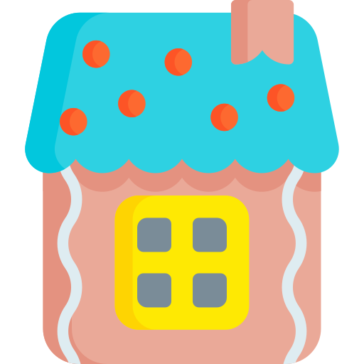 Gingerbread House Special Flat icon
