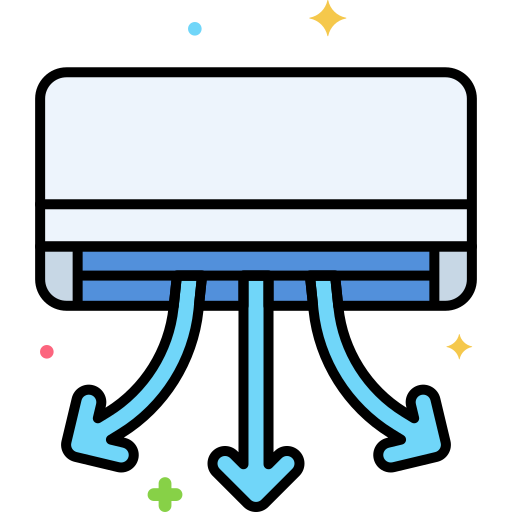 기류 Generic Outline Color icon
