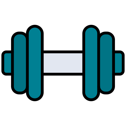 Dumbbells Generic color lineal-color icon