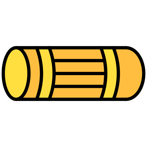 Foam roller Generic color lineal-color icon