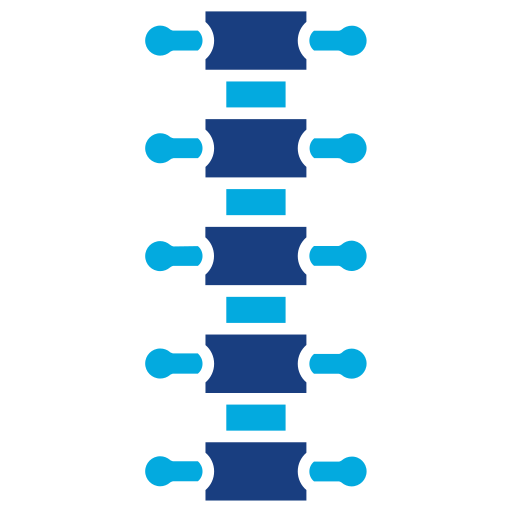 kręgosłup grzbietowy Generic Blue ikona