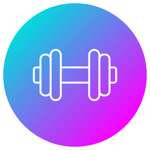 Dumbbells Generic Flat Gradient icon