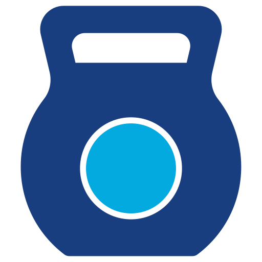 Kettlebell Generic Blue icon