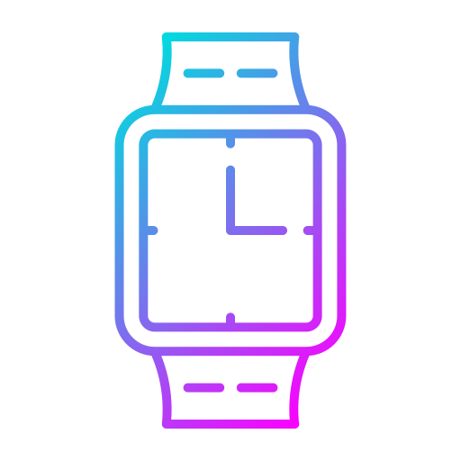 inteligentny zegarek Generic Gradient ikona