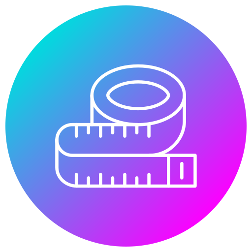 Measuring tape Generic Flat Gradient icon