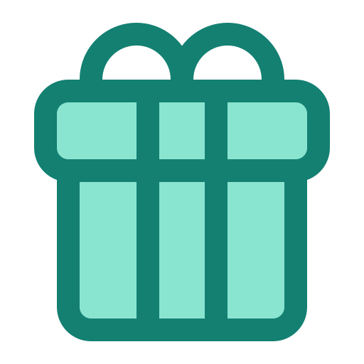 geschenkbox Generic Outline Color icon