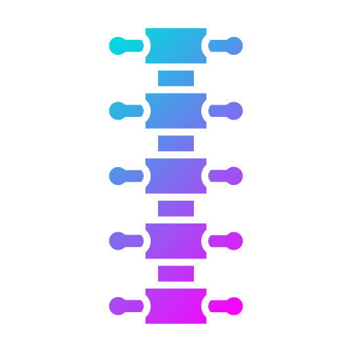 coluna dorsal Generic Flat Gradient Ícone