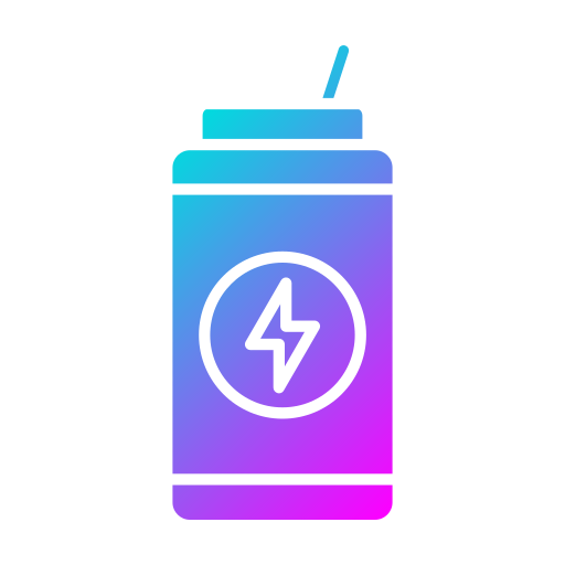 napój energetyczny Generic Flat Gradient ikona