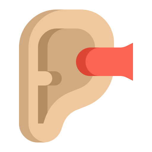 ucho Generic Flat ikona