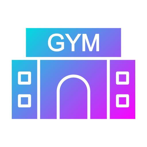 gimnasio Generic Flat Gradient icono