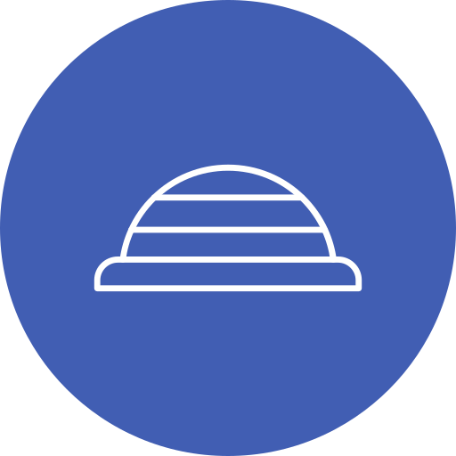 Bosu Ball Generic Flat icon