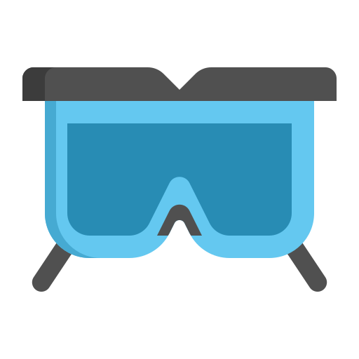 occhiali di sicurezza Generic Flat icona