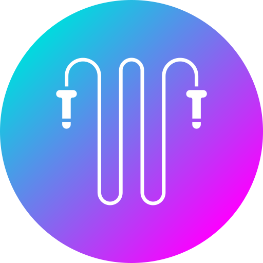 Jumping rope Generic Flat Gradient icon