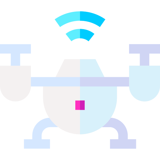 drone Basic Straight Flat icon