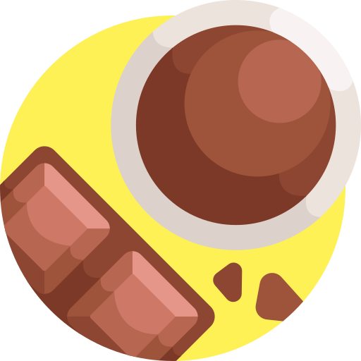 chocolade Detailed Flat Circular Flat icoon