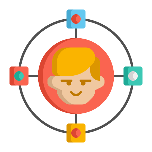 zdecentralizowany Generic Flat ikona