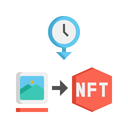 nft Generic Flat Icône