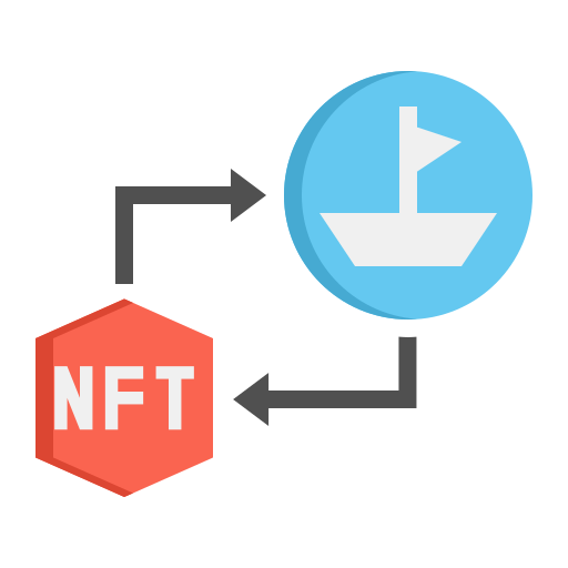 nft Generic Flat ikona