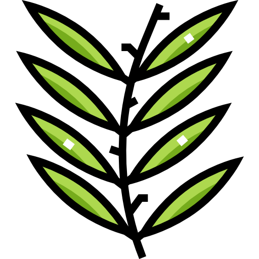 목초 Detailed Straight Lineal color icon