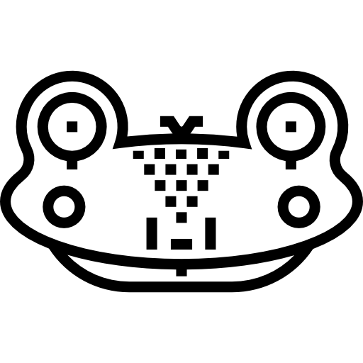 rana Detailed Straight Lineal icona