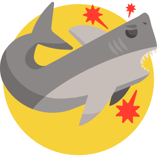 rekin Detailed Flat Circular Flat ikona