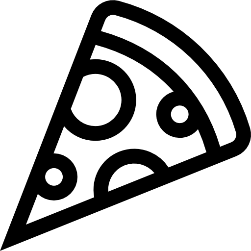 ピザ Basic Straight Lineal icon