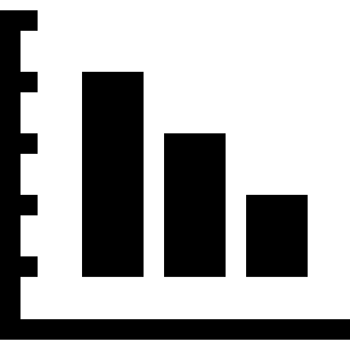 grafico Basic Straight Filled icono