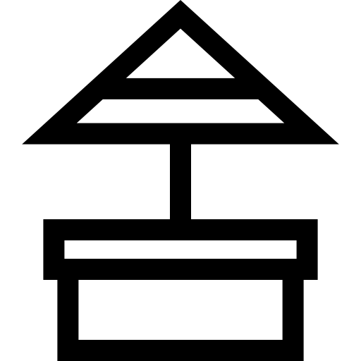 ビーチ Basic Straight Lineal icon