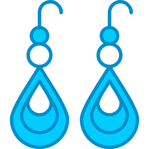 Earrings Generic Blue icon