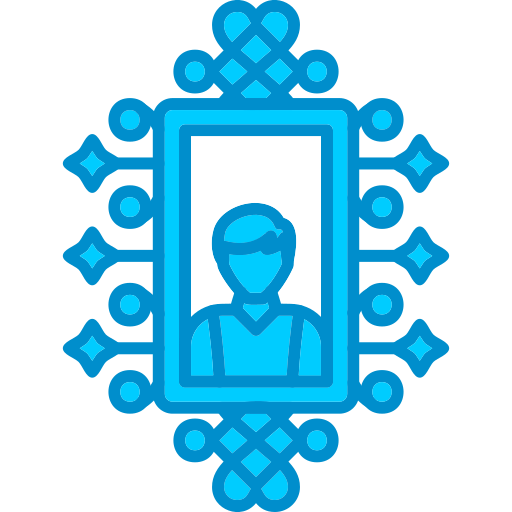 Frame Generic Blue icon