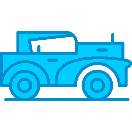 voiture Generic Blue Icône