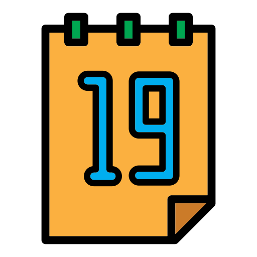 kalenderdatum Generic Outline Color icon