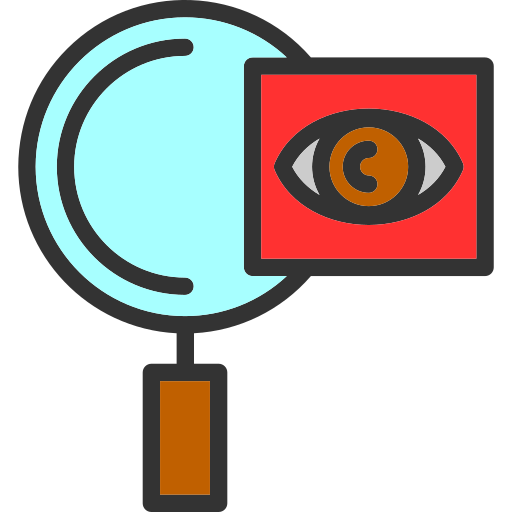 vision Generic Outline Color icon