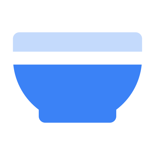 schüssel Generic Blue icon