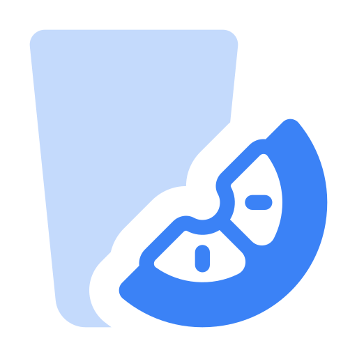 verre Generic Blue Icône