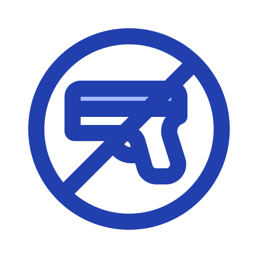 총 없음 Generic Blue icon
