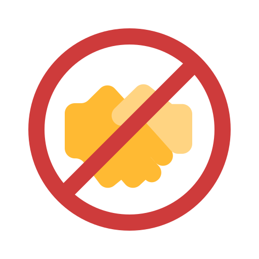 No handshake Generic Flat icon