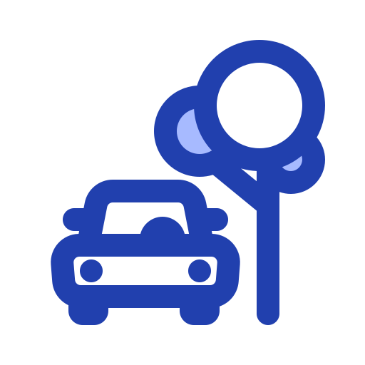 Rest Area Generic Blue icon