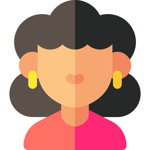 Woman Basic Rounded Flat icon