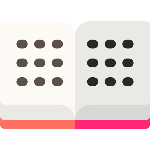 braille Basic Rounded Flat Ícone
