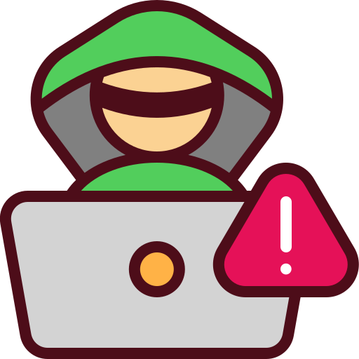 Hacker Generic Outline Color icon