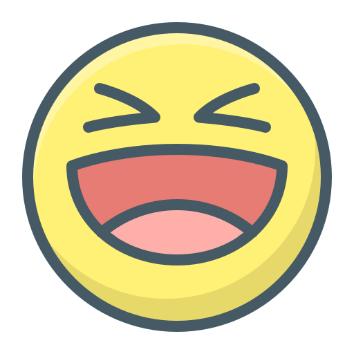 Laughter Generic Outline Color icon