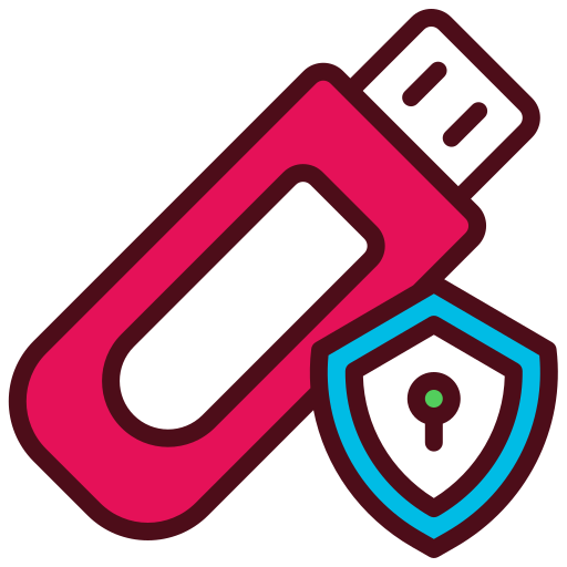 USB drive Generic Outline Color icon