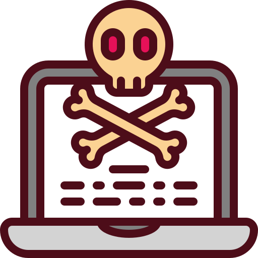 Cyber attack Generic Outline Color icon