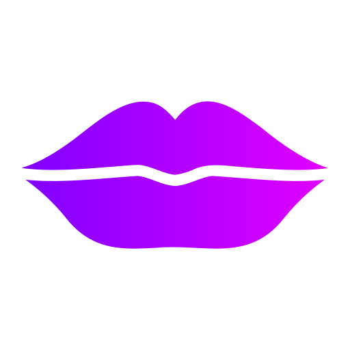 lippen Generic Flat Gradient icoon