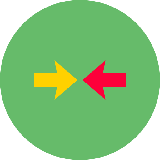 反対の矢印 Generic Flat icon