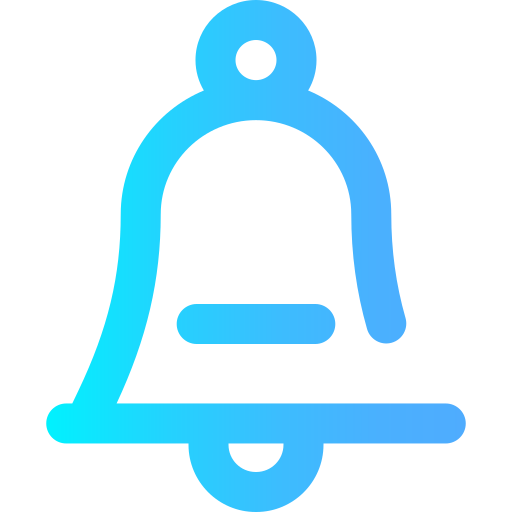 campana Super Basic Omission Gradient icono