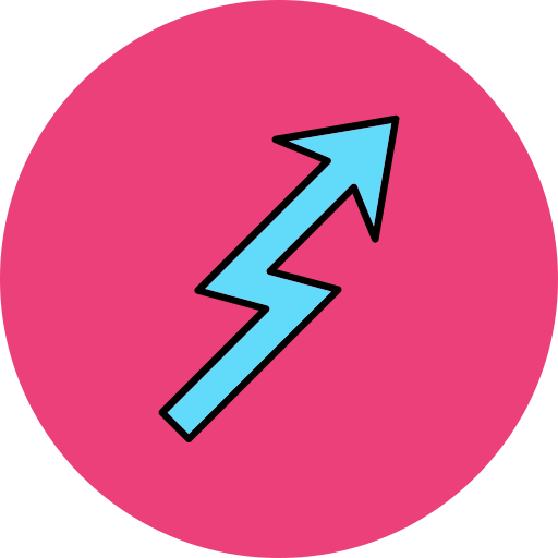 ジグザグ Generic Outline Color icon
